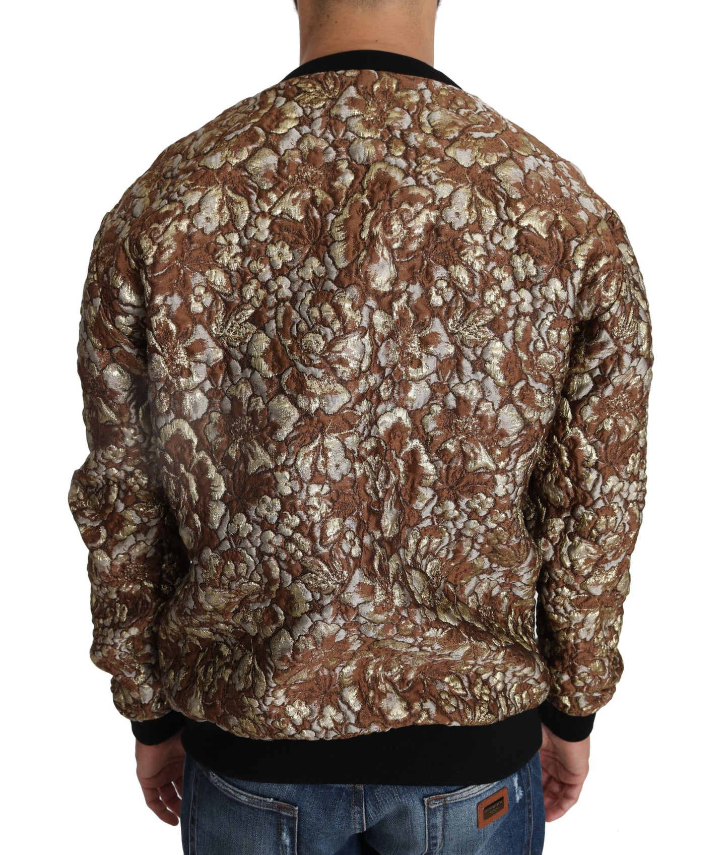 سترة دولتشي آند غابانا متعددة الألوان مامبو جاكار أناناس