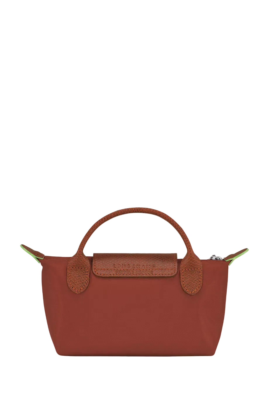 Longchamp Le Pliage Green Pouch with Handle - O\S, Châtaigne