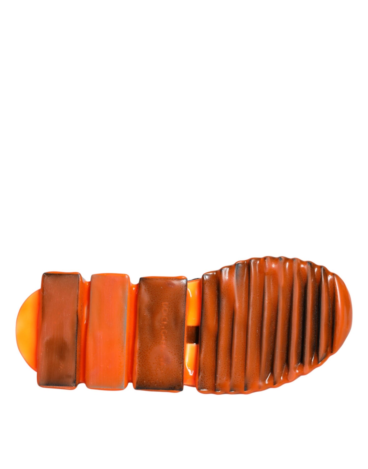 حذاء سنيكرز دولتشي آند غابانا سورينتو أسود برتقالي سهل الارتداء