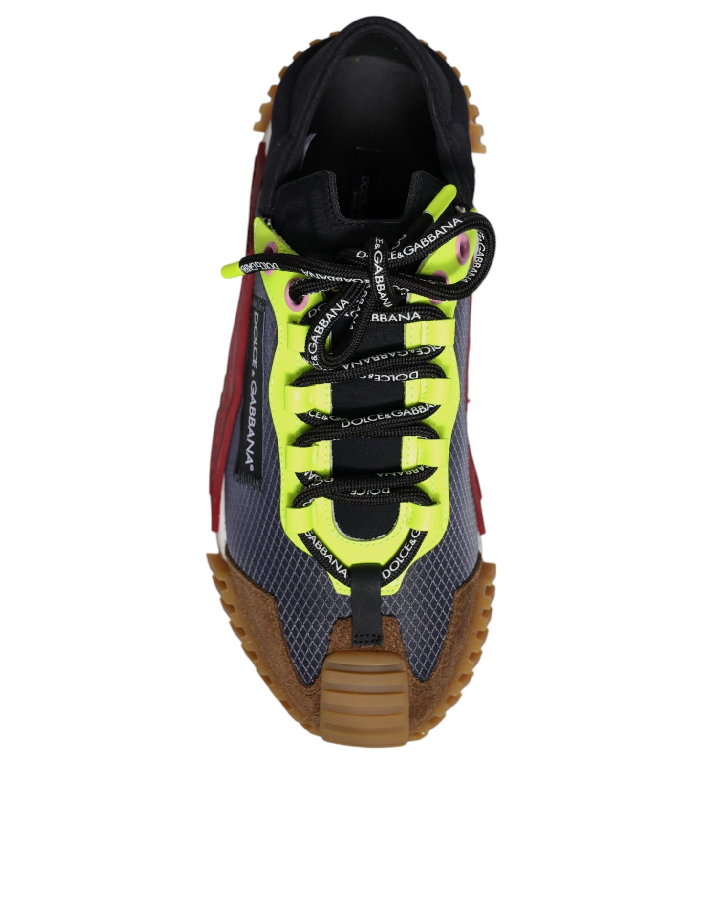 حذاء سنيكرز دولتشي آند غابانا متعدد الألوان من النايلون منخفض الرقبة NS1