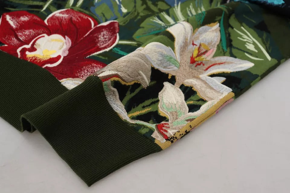 سترة دولتشي آند غابانا من صوف الأدغال والحرير بشعار