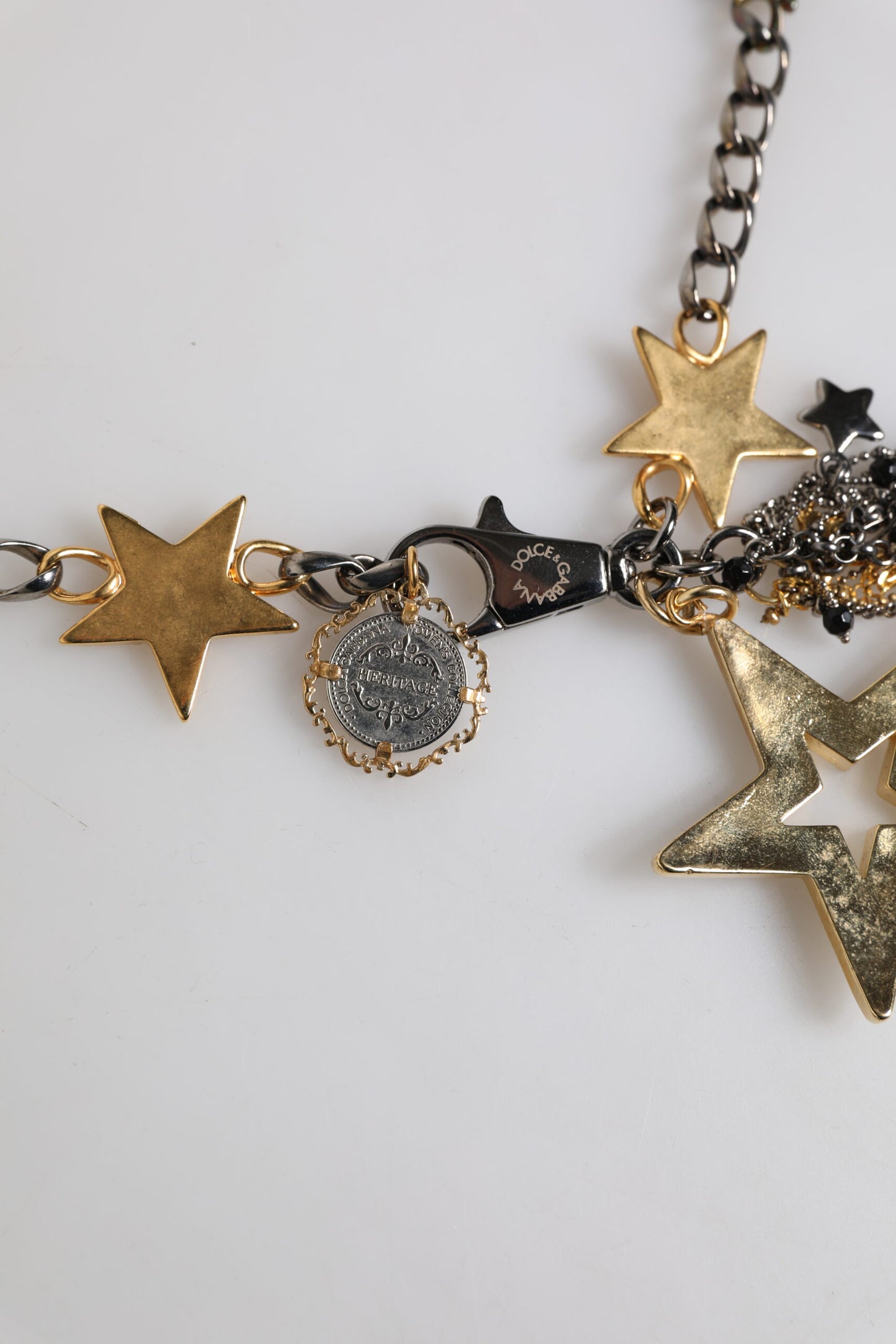 حزام خصر مزين بالفضة والذهب والنحاس من دولتشي آند غابانا