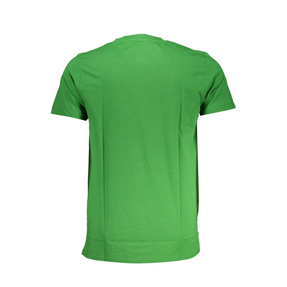 Cavalli Class Verde Cotton Men T-Shirt