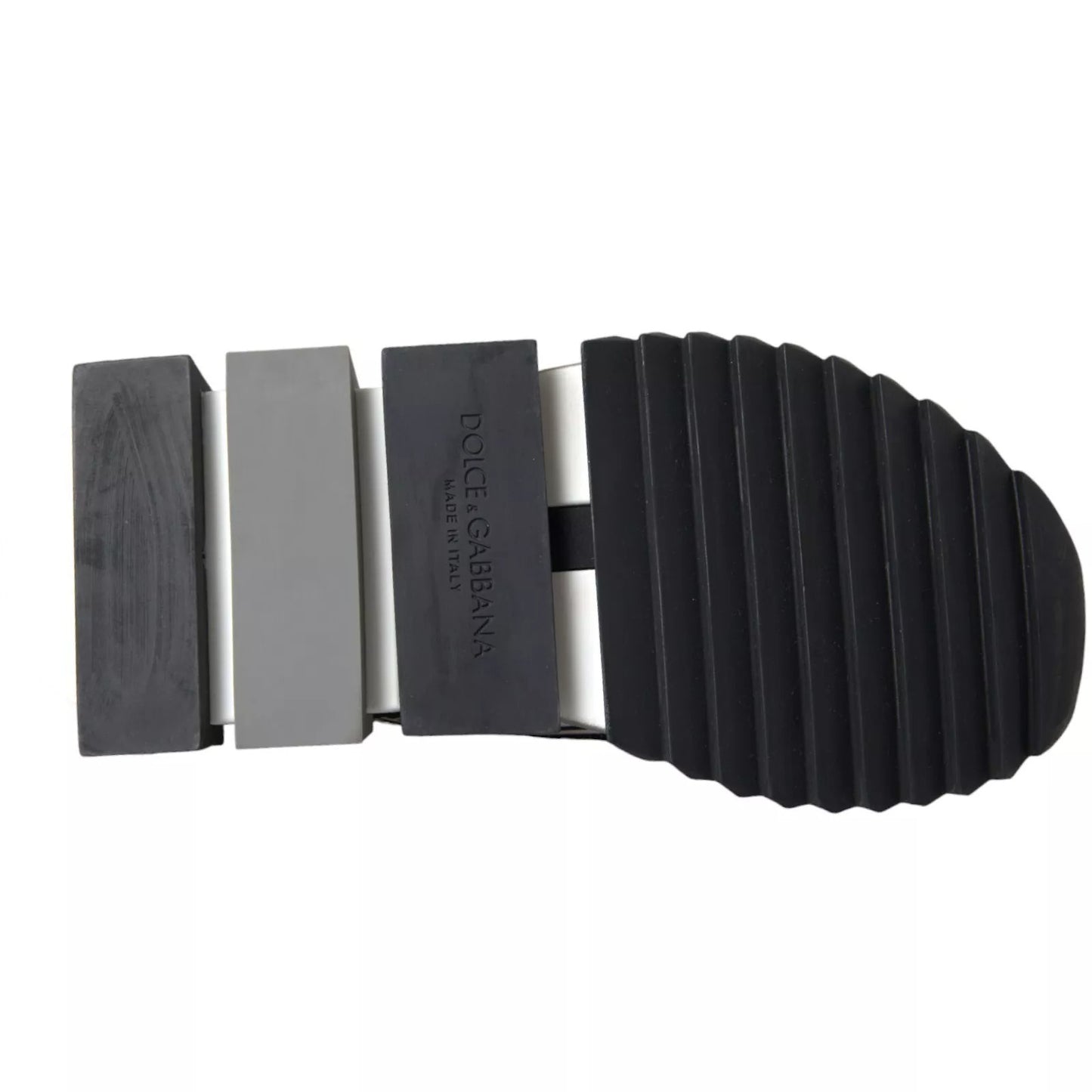 حذاء سنيكرز دولتشي آند غابانا سورينتو سهل الارتداء باللونين الأسود والأبيض