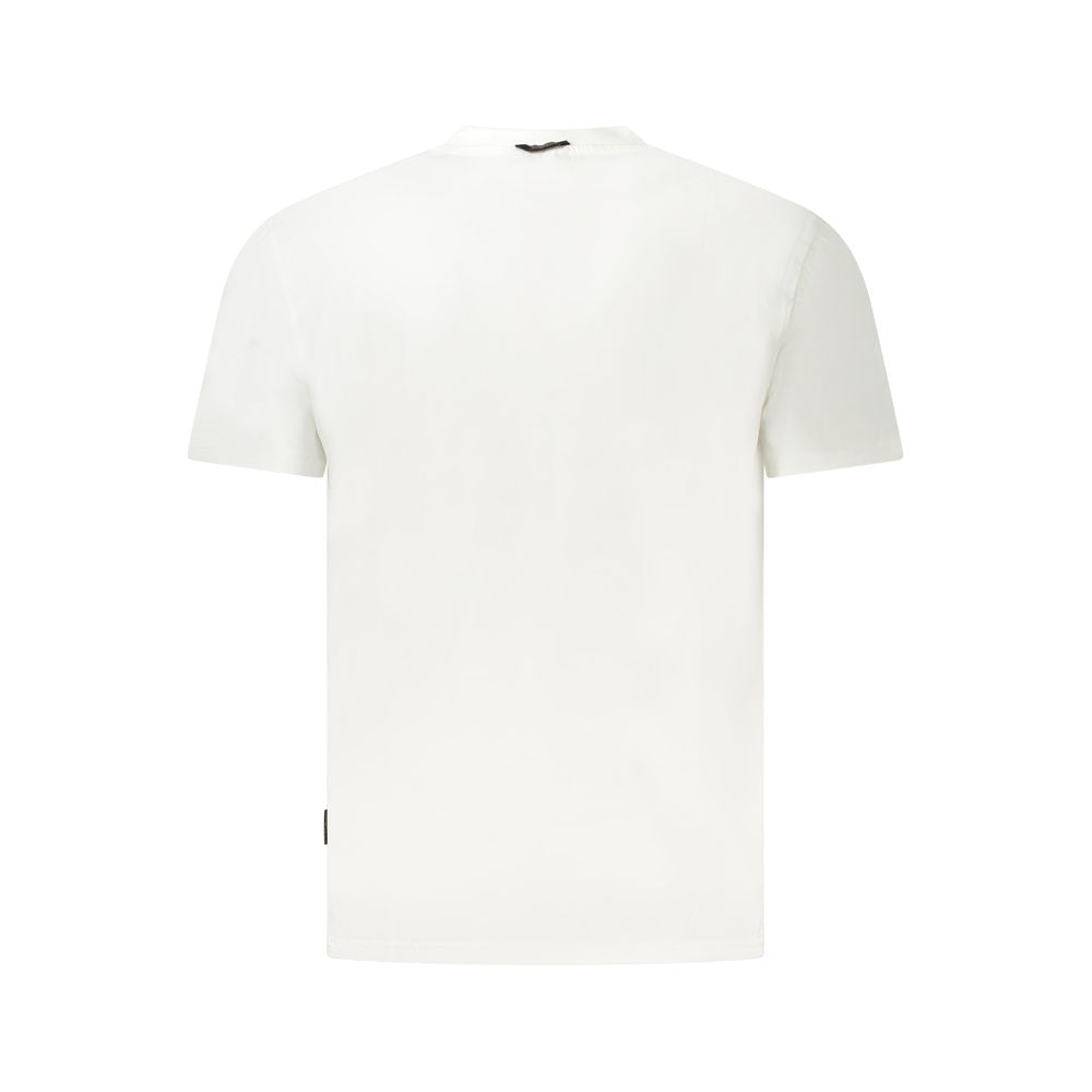Napapijri Bianco Organic Cotton Men T-Shirt