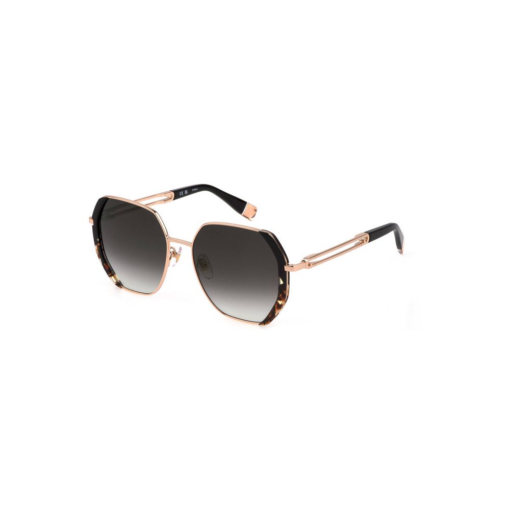 Furla Gold Metal Women Sunglasses