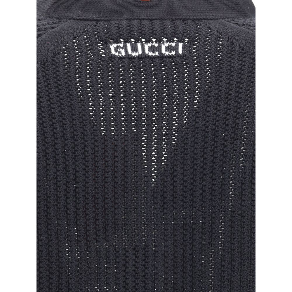 كارديجان غوتشي القطني الأسود