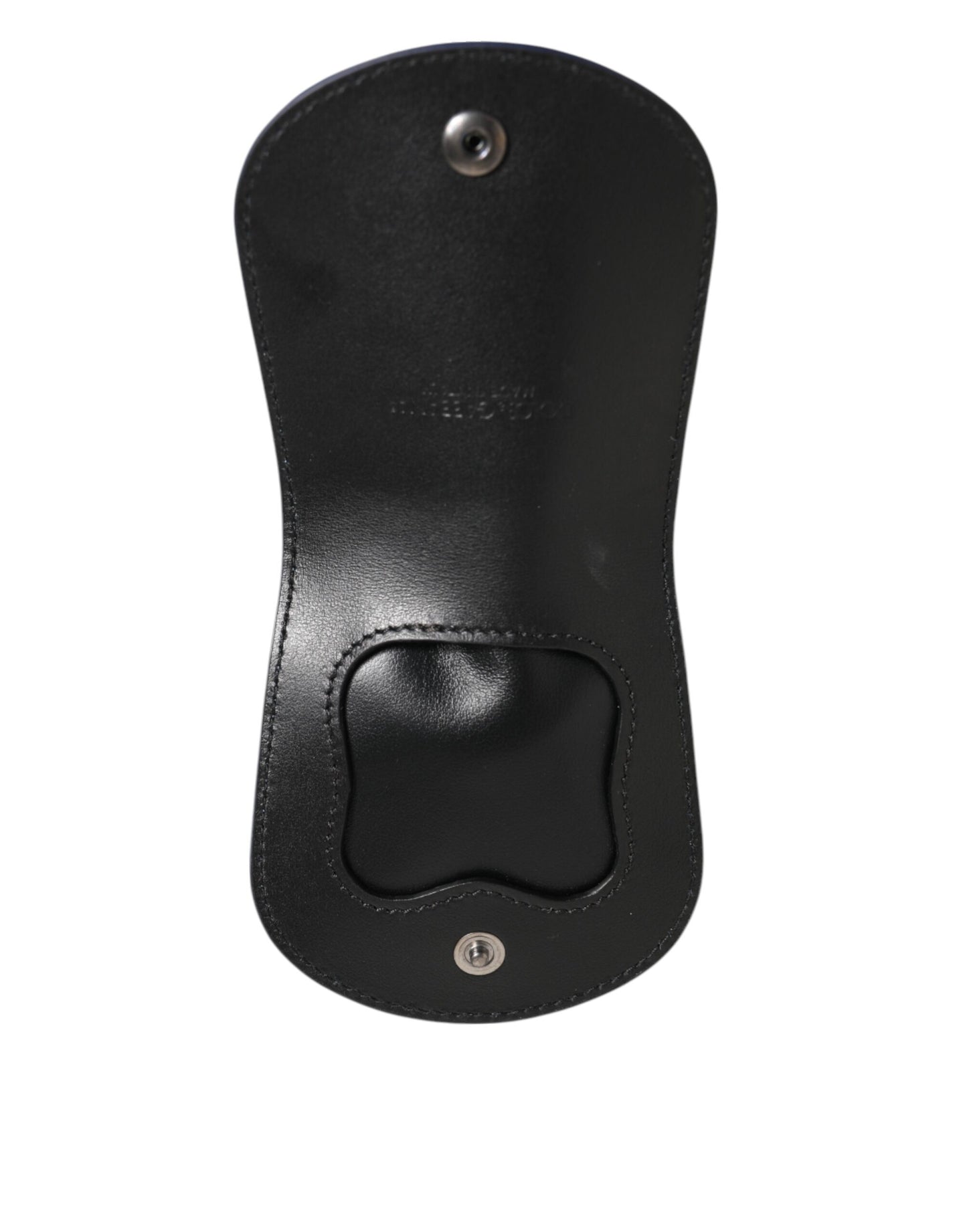 محفظة دولتشي آند غابانا زرقاء من الجلد الغريب مع حامل واقي ذكري