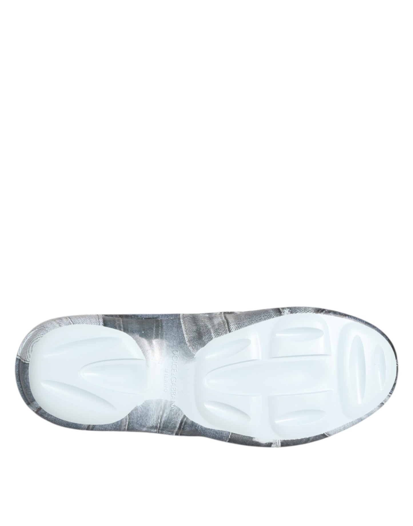 حذاء رياضي رجالي متعدد الألوان من المطاط من دولتشي آند غابانا برقبة منخفضة