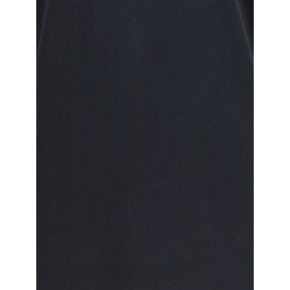 سويت شيرت قطني أسود من دولتشي آند غابانا