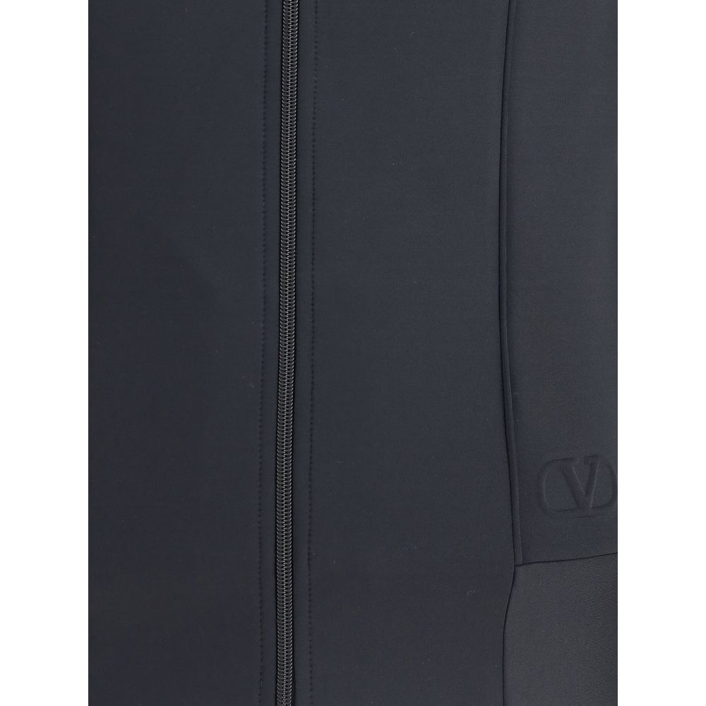 سويت شيرت فالنتينو بوليستر أسود