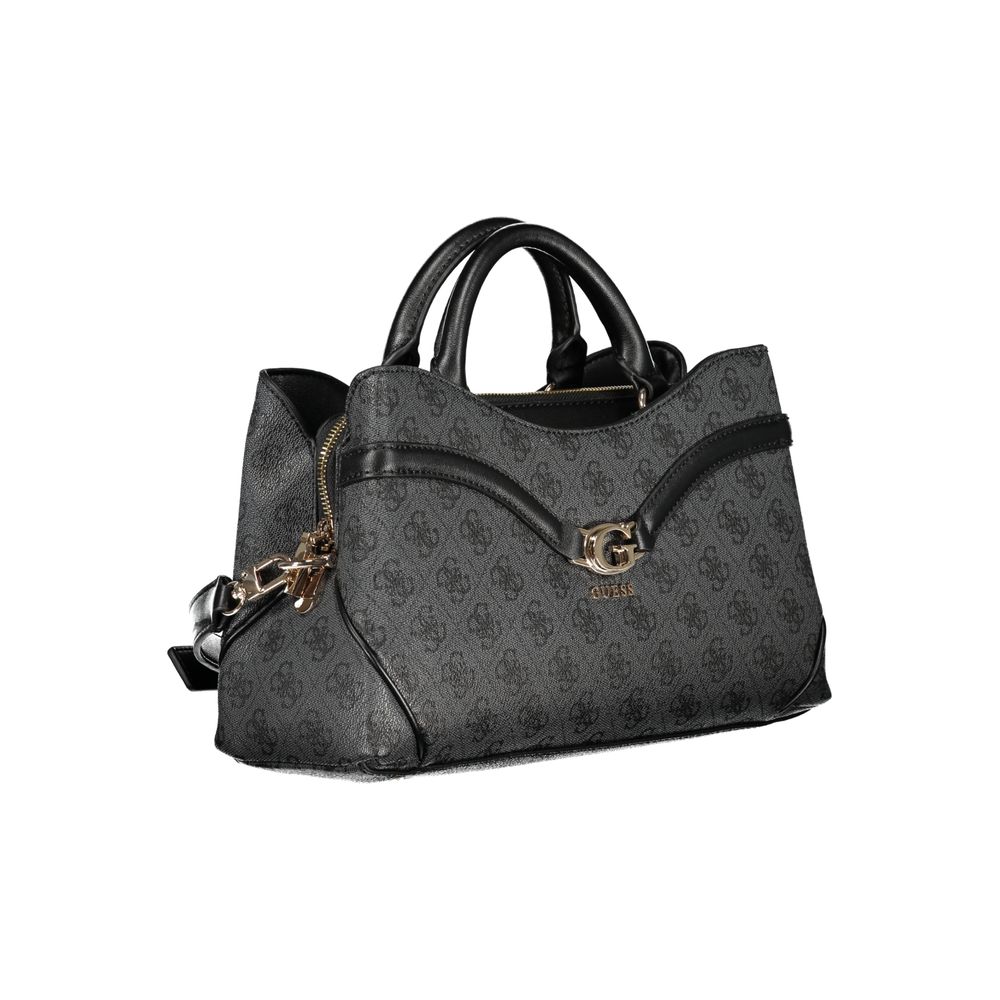 Guess Jeans Black Polyurethane Women's Handbag