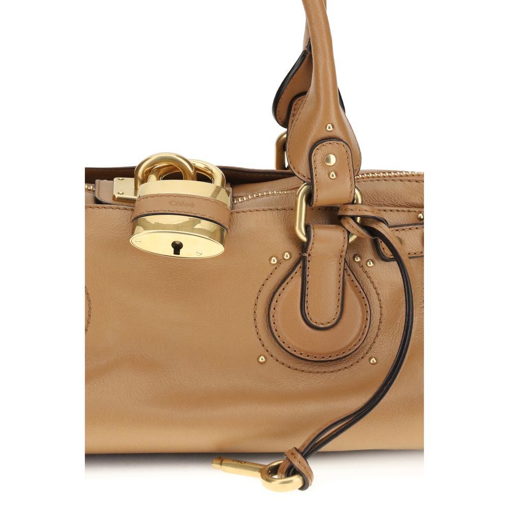 Chloé Brown Calf Leather Bos Taurus Shoulder Bag