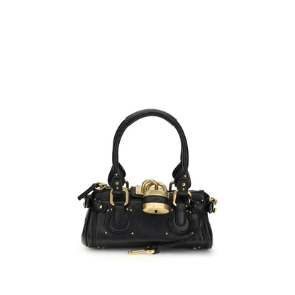 Chloé Black Calf Leather Bos Taurus Shoulder Bag