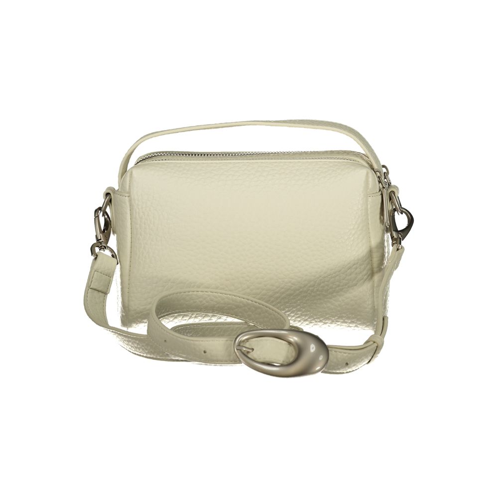 Mario Valentino Bianco Polyurethane Women Handbag