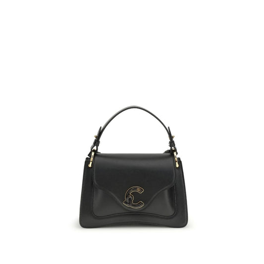 Coccinelle Black Calf Leather Bos Taurus Shoulder Bag