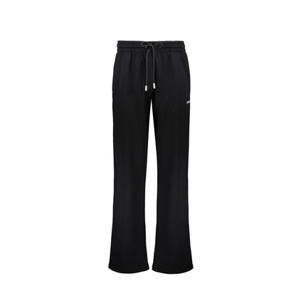 Off-White Black Cotton Athletic Pants