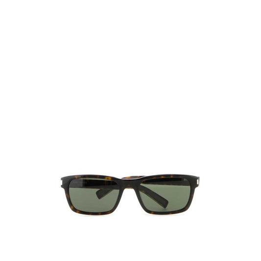 Saint Laurent Brown Acetate Sunglasses