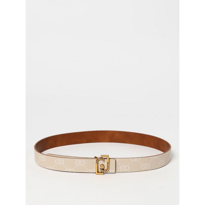 Liu Jo Beige Leather Regular Belt