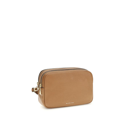 Michael Kors Brown Calf Leather Bos Taurus Shoulder Bag