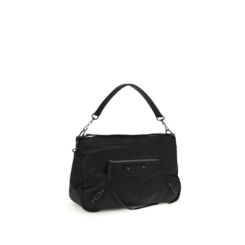 Balenciaga Black Polyamide Shoulder Bag
