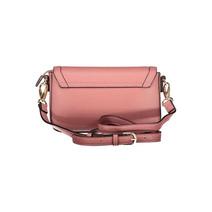 Mario Valentino Rosa Poliuretano Women Handbag