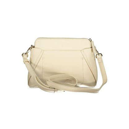 Mario Valentino Beige Polyurethane Women Handbag