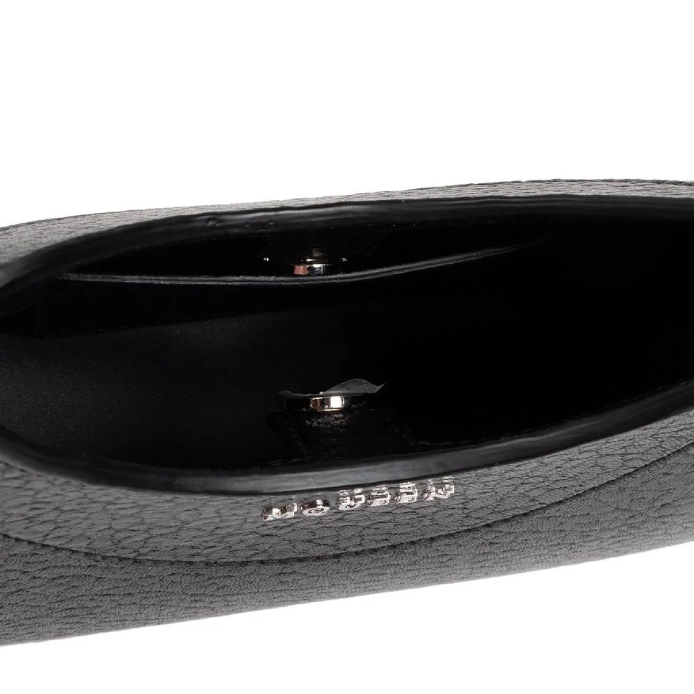 Alexander McQueen Black Lamb Leather Shoulder Bag