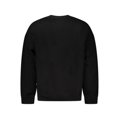 Guess Jeans Black Cotton Men Sweater