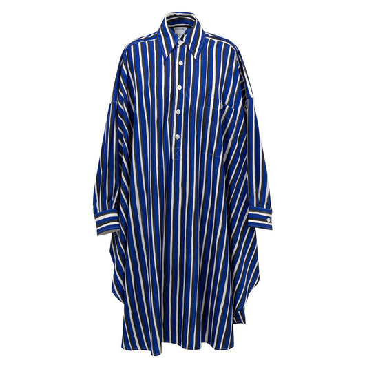 Bottega Veneta Blue Textile Long Dress