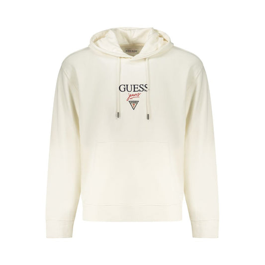 Guess Jeans Bianco Cotton Men's Sweatshirt