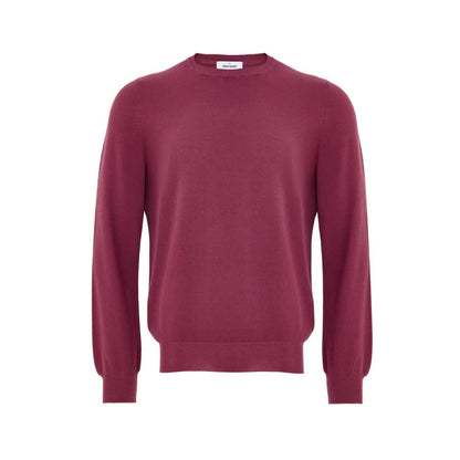 Gran Sasso Purple Cotton Sweatshirt