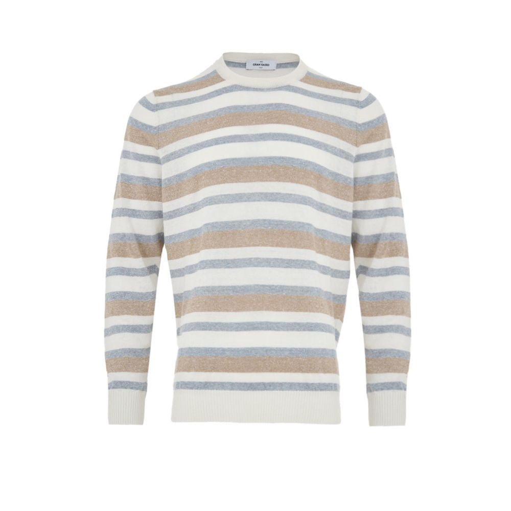 Gran Sasso Multicolor Linen Sweatshirt