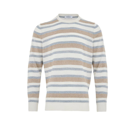 Gran Sasso Multicolor Linen Sweatshirt