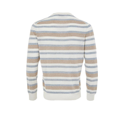 Gran Sasso Multicolor Linen Sweatshirt
