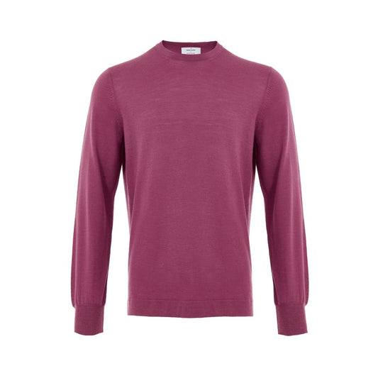 Gran Sasso Purple Wool Sweatshirt