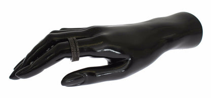 Nialaya Black CZ 925 Sterling Silver Womens