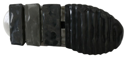 حذاء رياضي مطاط من دولتشي آند غابانا SORRENTO باللونين الأسود والأبيض