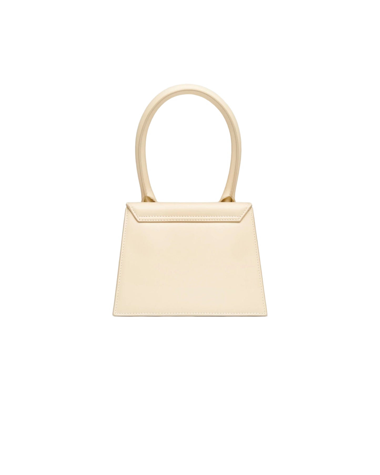 Jacquemus Cream Leather Handbag