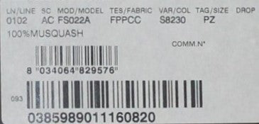 دولتشي آند غابانا وشاح فرو المنك البيج فولارد الرقبة