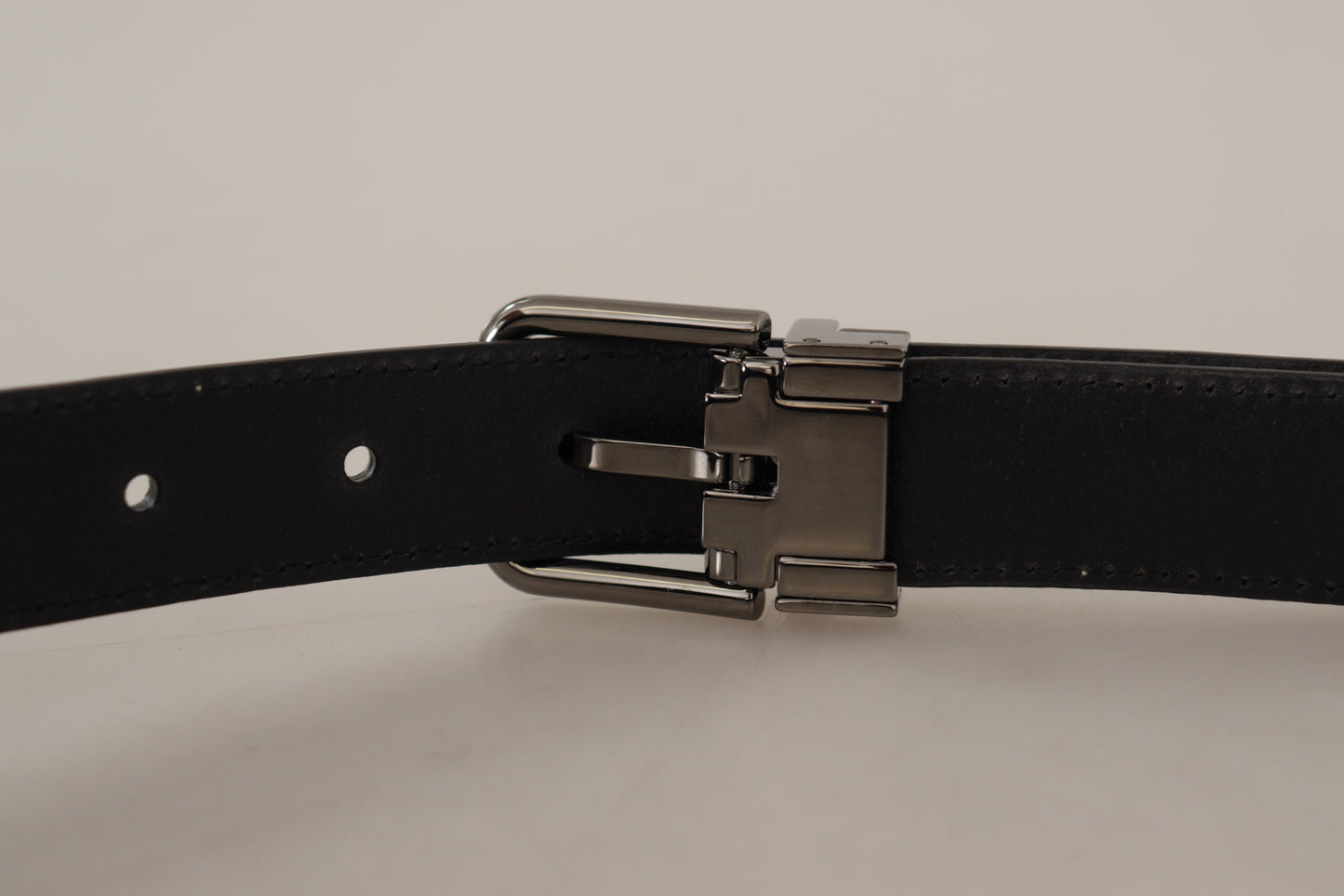 حزام دولتشي آند غابانا المعدني متعدد الألوان من الجلد الغريب