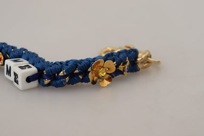 حقيبة كتف مزينة بألوان متعددة من دولتشي آند غابانا