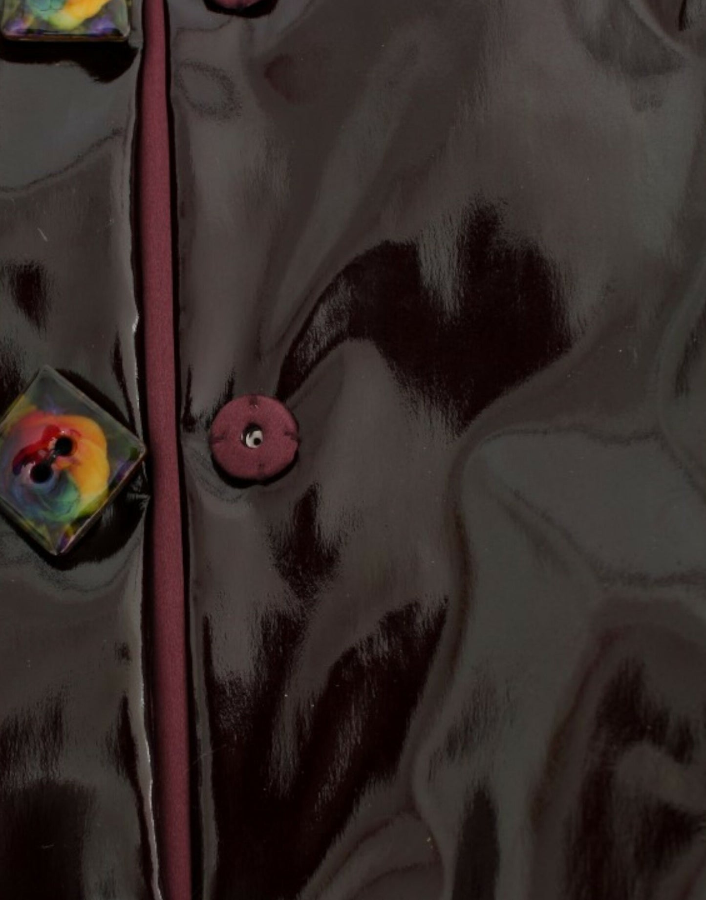 فستان دولتشي آند غابانا أسود بأكمام 3/4 مزين بالزهور