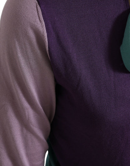 سترة دولتشي آند غابانا متعددة الألوان مع فيونكة