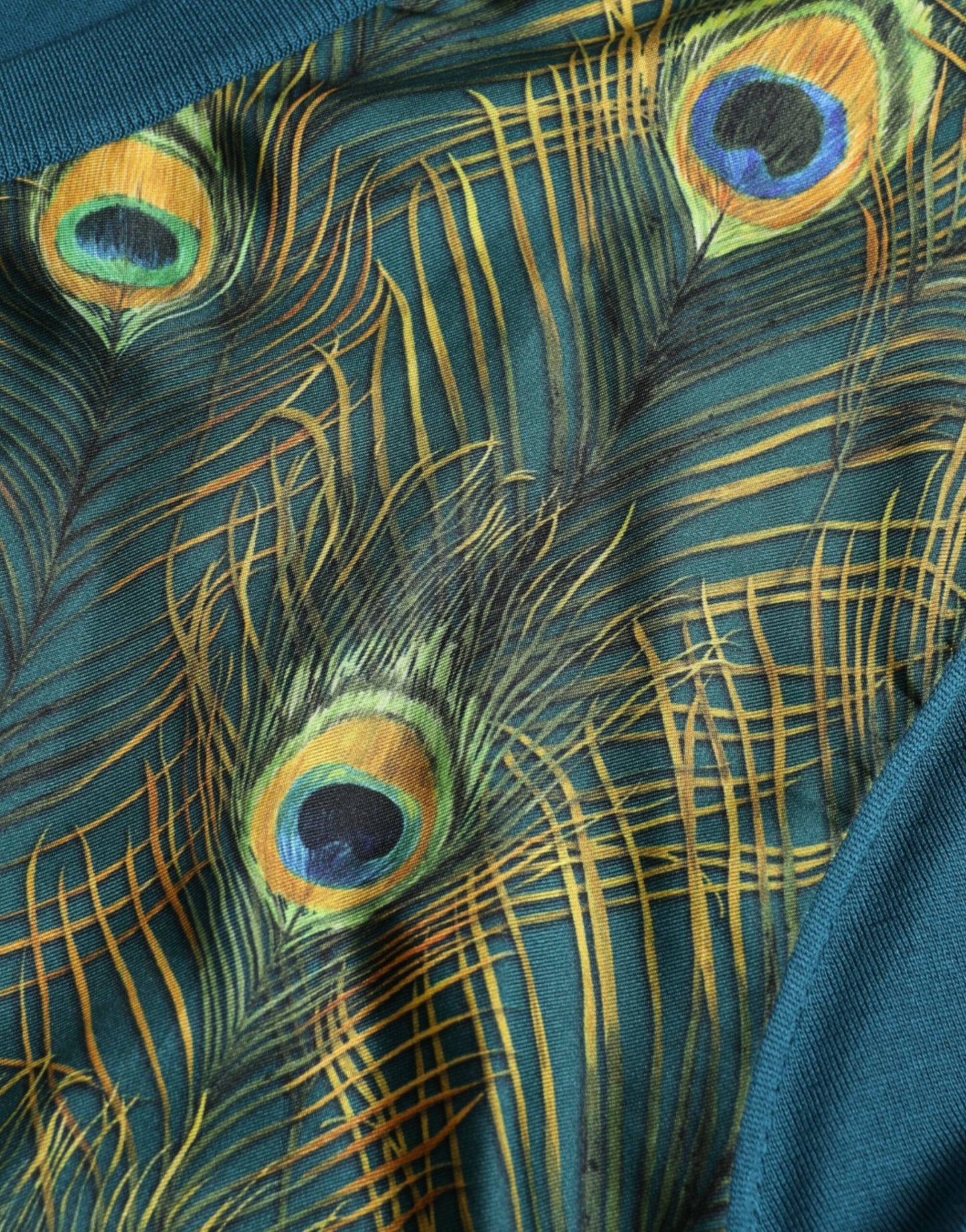 سترة دولتشي آند غابانا بريش الطاووس الأخضر