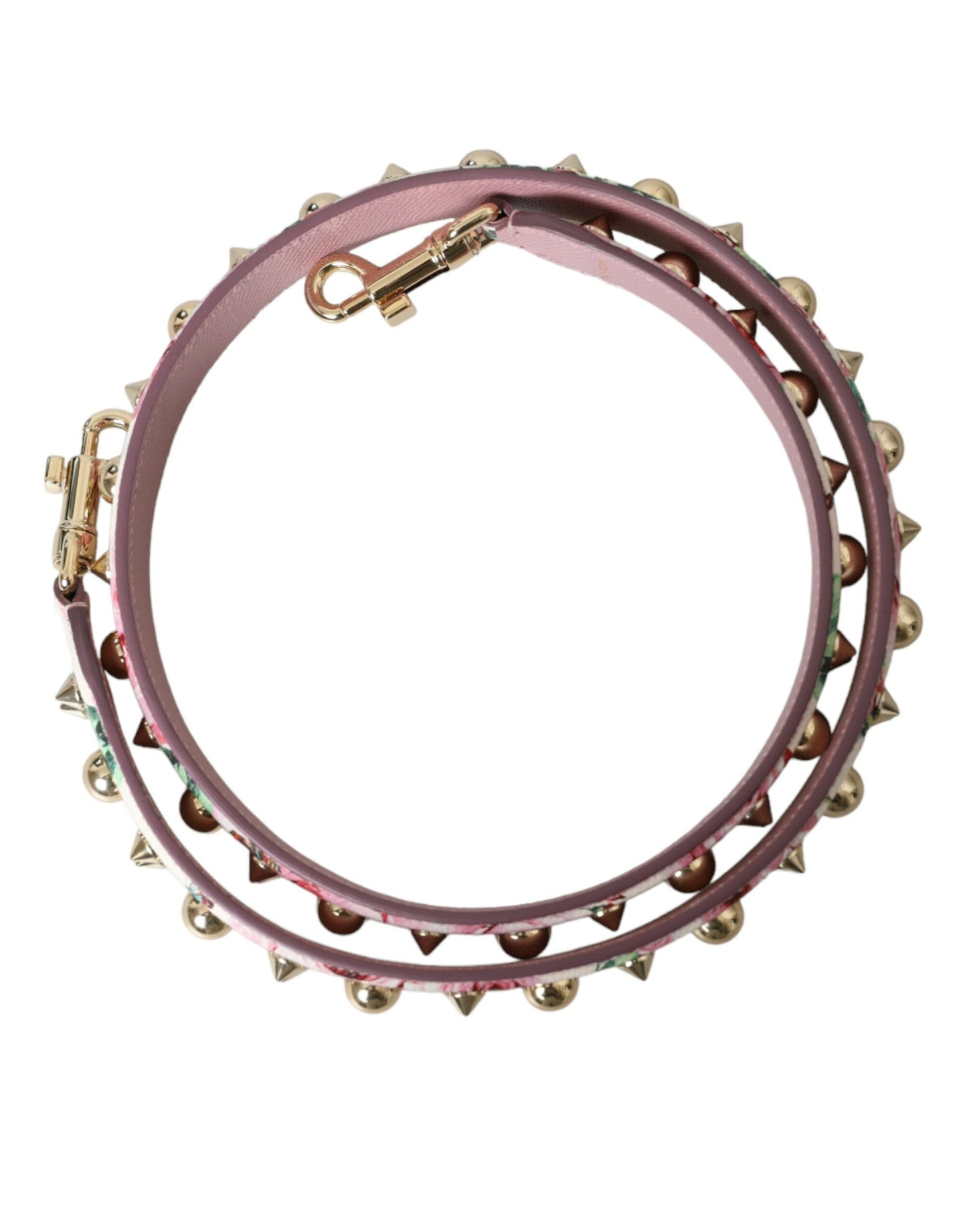 حزام كتف إكسسوار حقيبة يد دولتشي آند غابانا الوردي المزهر