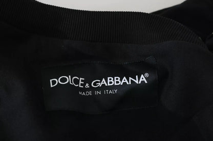 Dolce & Gabbana DG Sequined Hooded Pullover Sweater
