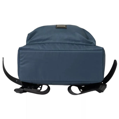 حقيبة ظهر رجالية من النايلون الأزرق من دولتشي آند غابانا #DGFamily Patch