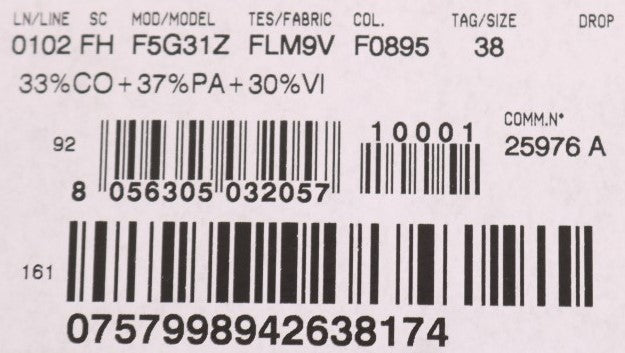 بلوزة دولتشي آند غابانا من الدانتيل المزهر بأزرار كريستالية برتقالية
