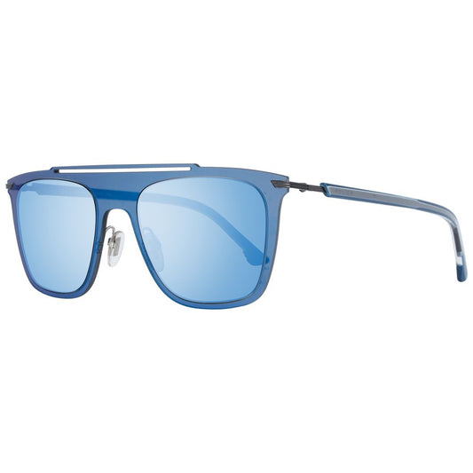 Police Blue Metal & Plastic Sunglasses